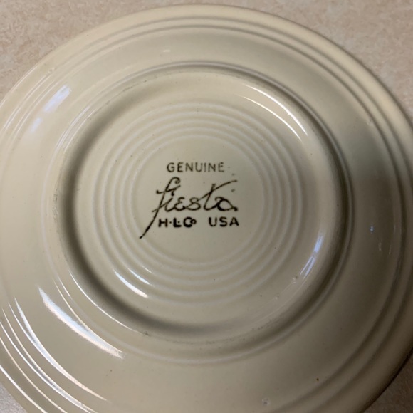 Fiesta Ware Bread Plate - Picture 2 of 5